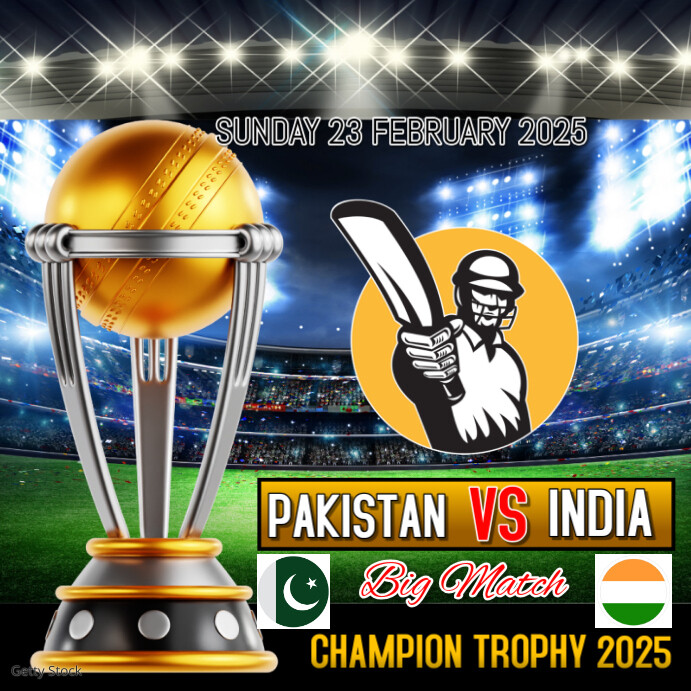 Copy of Pakistan Vs India | PosterMyWall