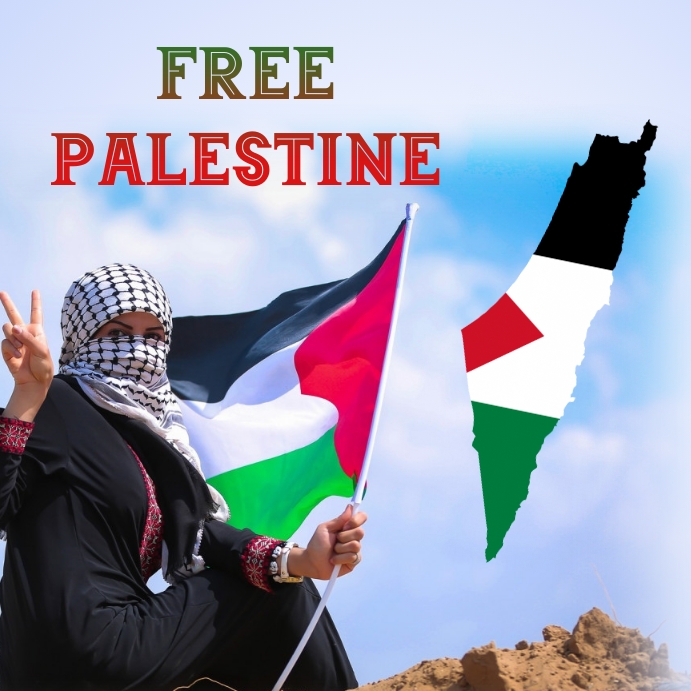 PALESTINE Pos Instagram template