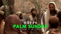 palm sunday Affichage numérique (16:9) template