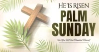 Palm Sunday Facebook Shared Image template