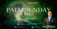 Palm sunday Facebook Shared Image template