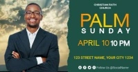 Palm Sunday Video Ads Facebook Shared Image template