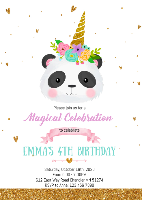 Modele Carte D Anniversaire Panda Postermywall Modele Carte D Anniversaire Panda Postermywall