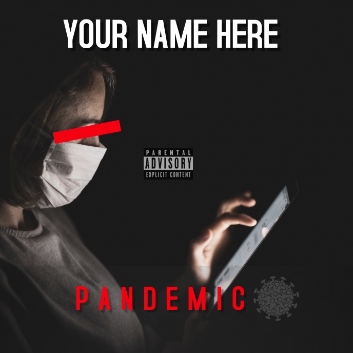 Pandemic Covid 19 Album Cd Cover Templat Postermywall