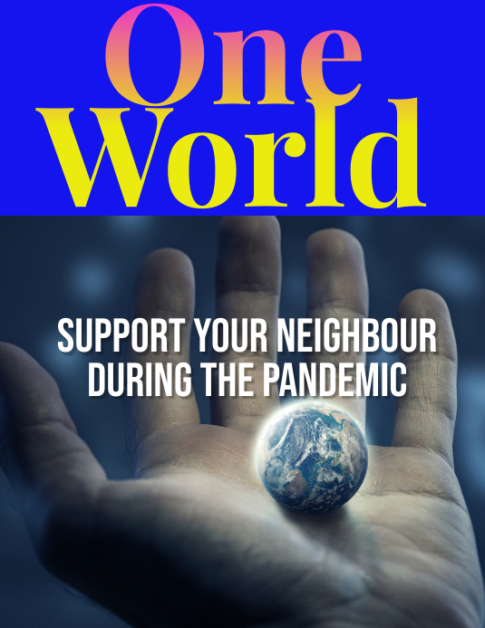 pandemic Flyer (US Letter) template
