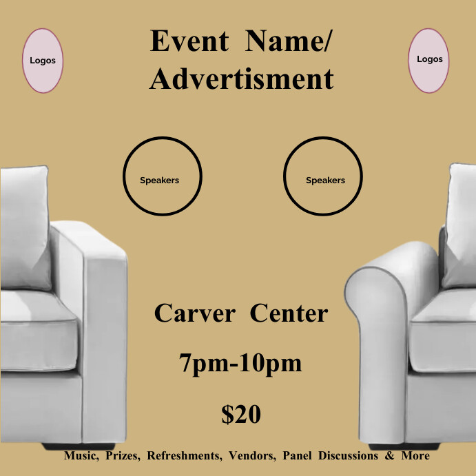 Panel Discussion Talk Template | PosterMyWall