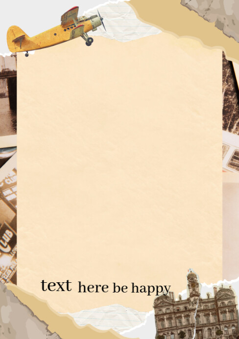 Paper background 2025 A5 template