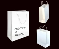 Paper bag mockup template 大矩形广告