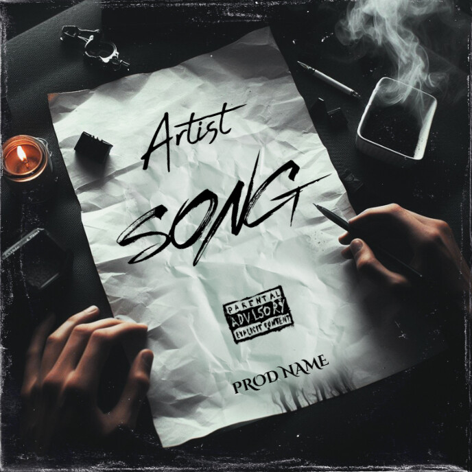 paper cover art Template | PosterMyWall