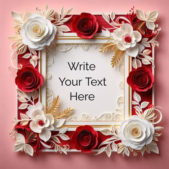 Paper Crafter Background Paper crafts background Template | PosterMyWall