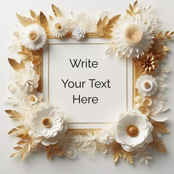 Paper Crafter Background Paper crafts background Template | PosterMyWall