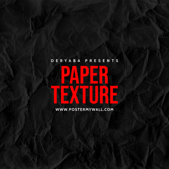 Paper Texture CD Cover Art Template | PosterMyWall
