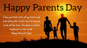 Pomarańczowy Parents' Day Celebration Vídeo de portada de Facebook Template