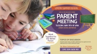 Parent Meeting Twitter Post template