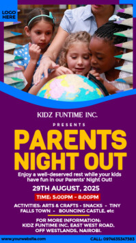 Parents' Night Out Instagram Story template