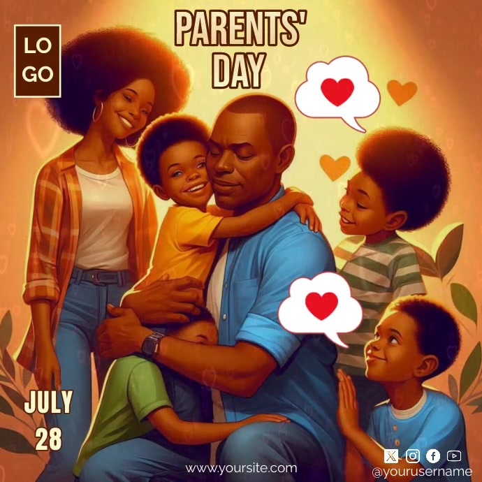 Parents' Day Template | PosterMyWall