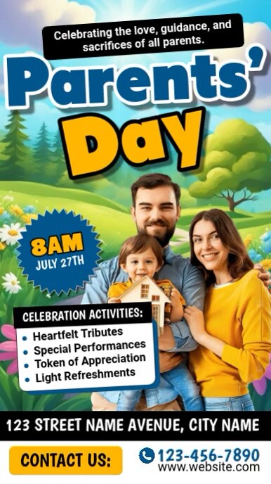 parents day announcement