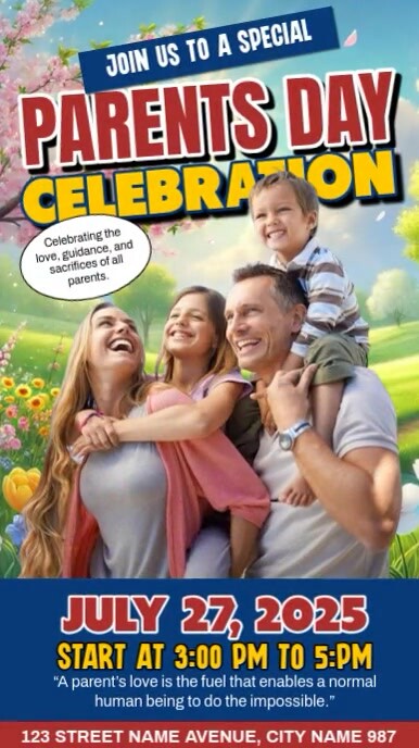 parents day celebration in church