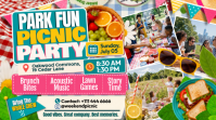 Park Fun Picnic Party Event YouTube-miniature template