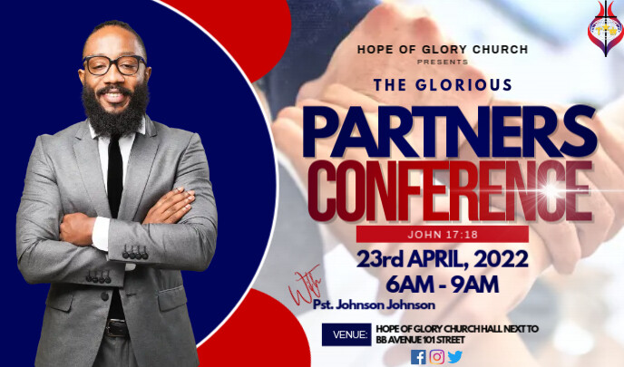 Partners conference Template | PosterMyWall