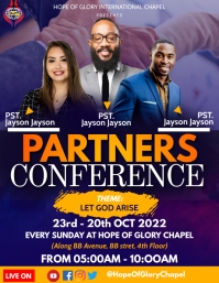 Partners conference Template | PosterMyWall