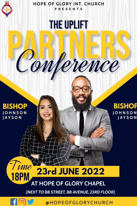 Partners Conference Template | PosterMyWall