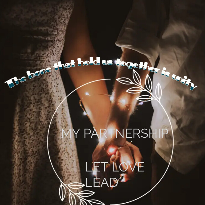 Partnership Post Examples Partnership Template | PosterMyWall