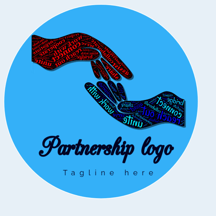 partnership logo Template | PosterMyWall