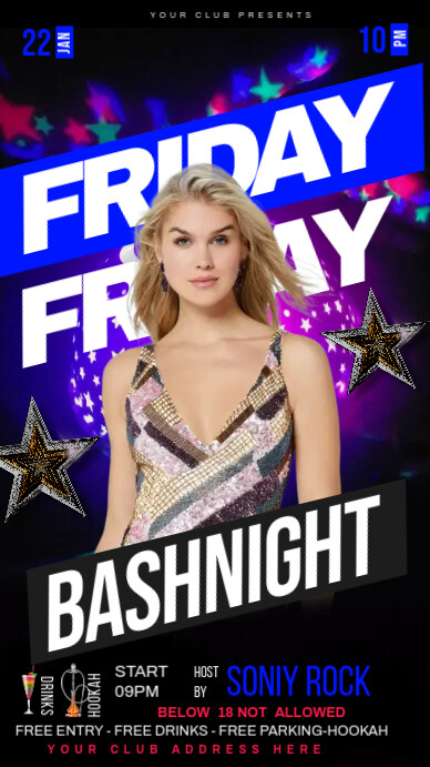 party,event,party night,music party,dj (13) Instagram Story template