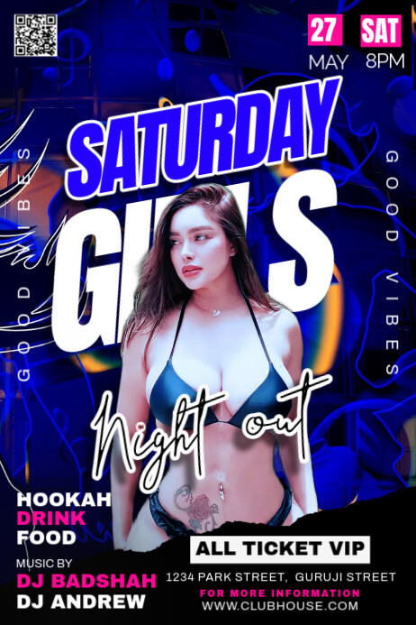 Party (12) Cartaz template