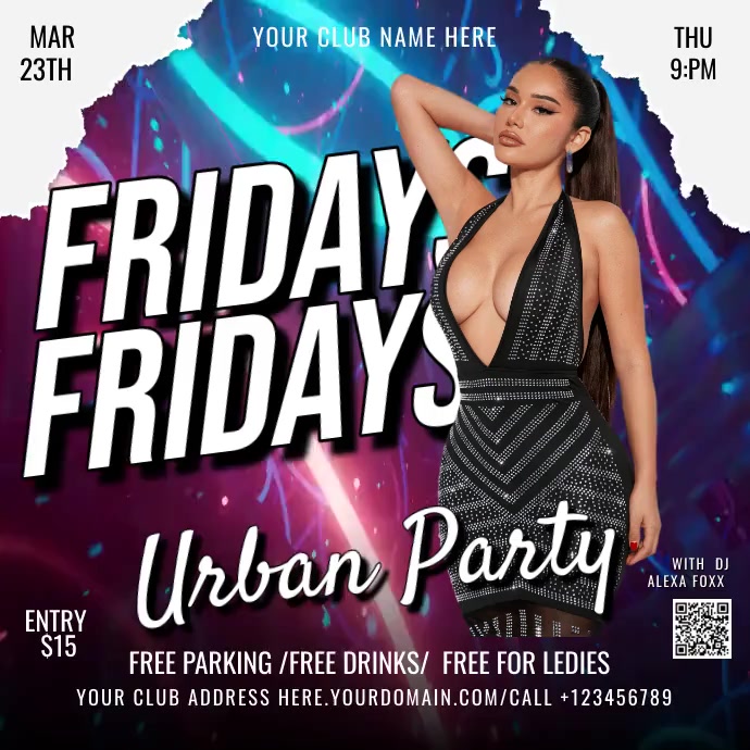 Party (31) Instagram Post template