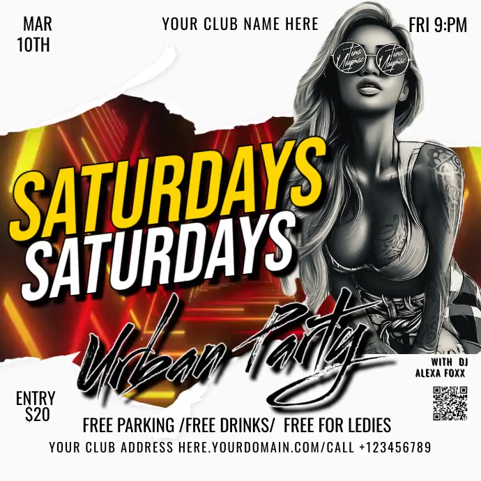 Party (32) Instagram Post template