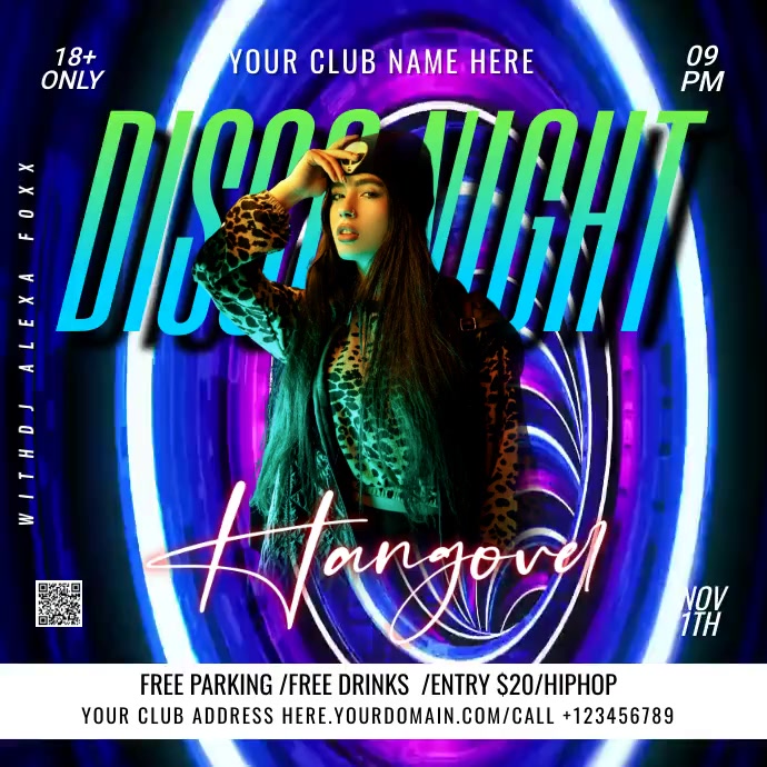 Party (43) Сообщение Instagram template