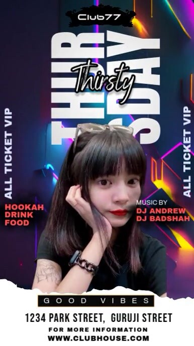 Party Template PosterMyWall