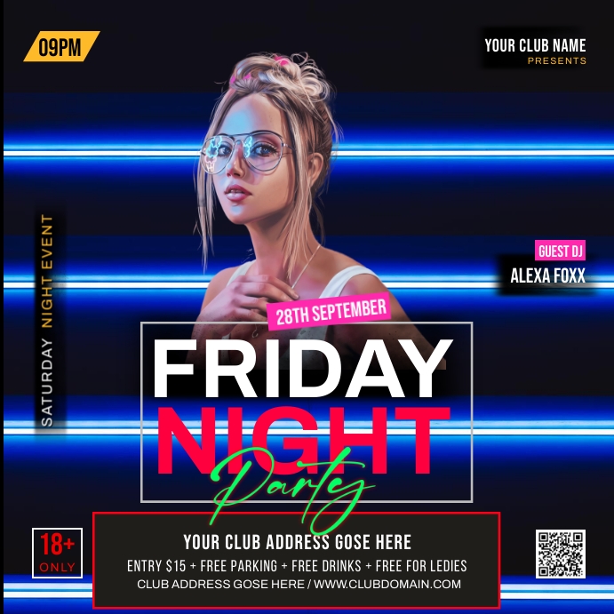 PARTY (1) Template | PosterMyWall