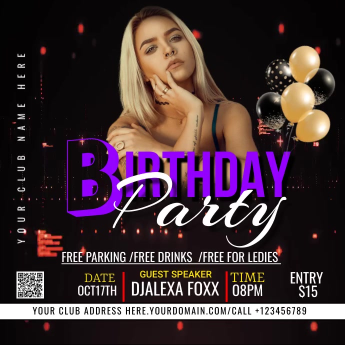 Party (30)Birthday Template | PosterMyWall