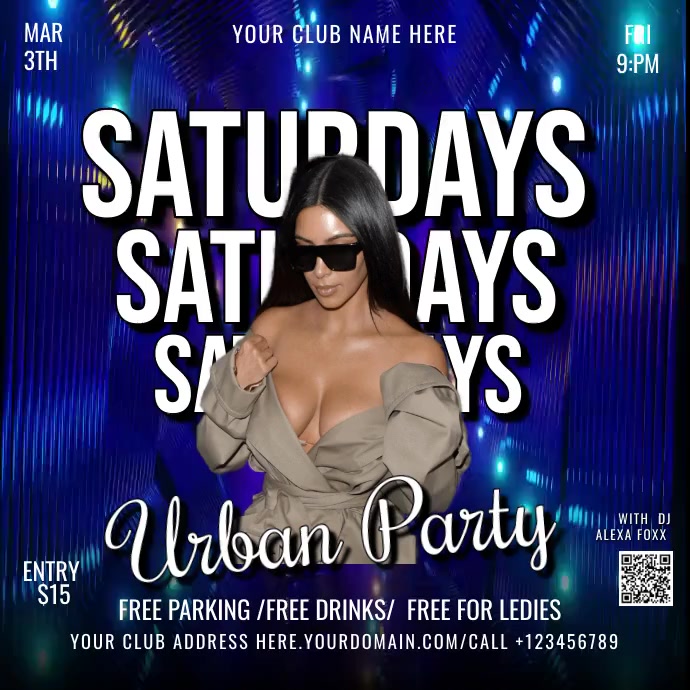 Party (31) Wpis na Instagrama template