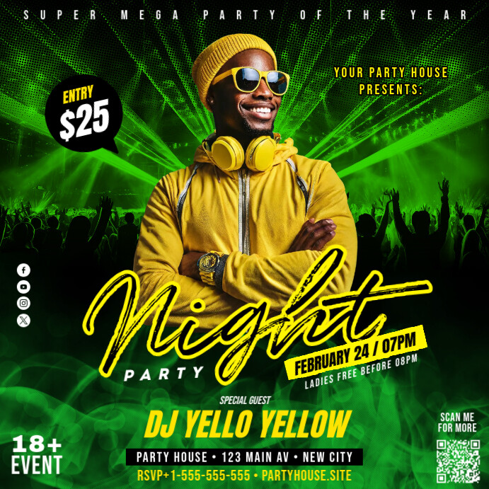 Party Banner | PosterMyWall