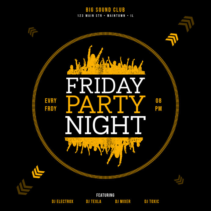 PARTY BANNER Template | PosterMyWall