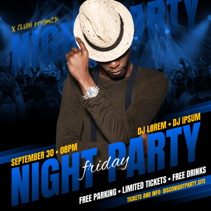 Copy of PARTY BANNER | PosterMyWall