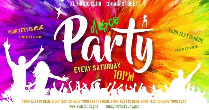 PARTY BANNER Template | PosterMyWall