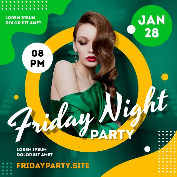 PARTY BANNER Template PosterMyWall