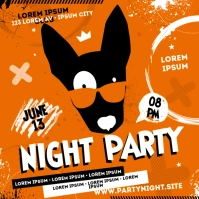 PARTY BANNER Instagram Post template