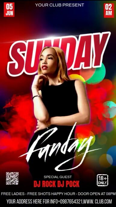 party club/bar Template | PosterMyWall
