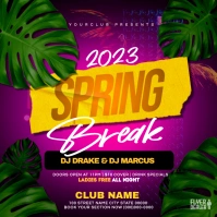 Party club flyer (3) Cuadrado (1:1) template