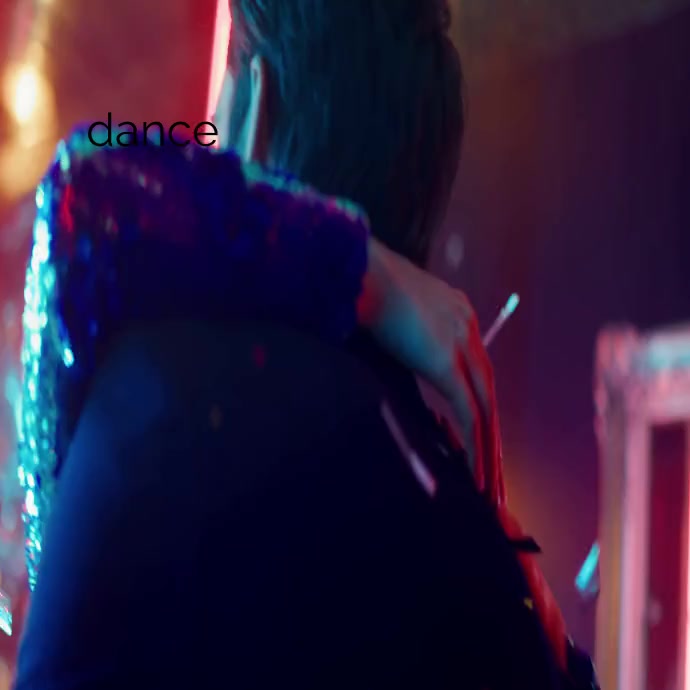 Party dance,hot video, dancing with bf Kwadrat (1:1) template