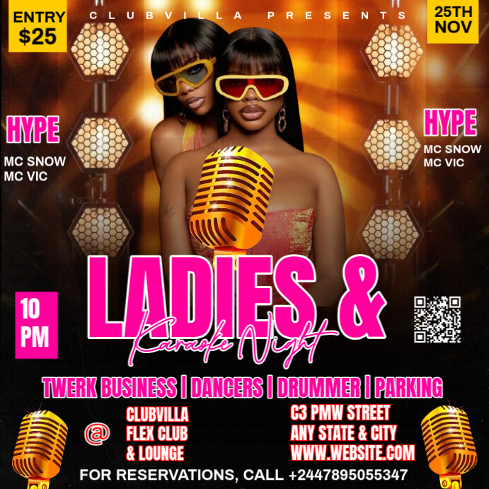 party Instagram Post template