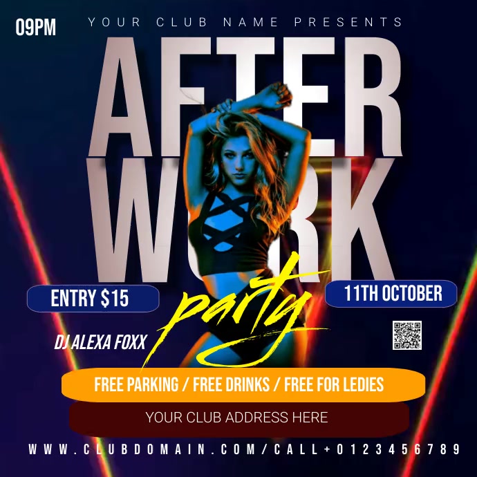 PARTY Iphosti le-Instagram template