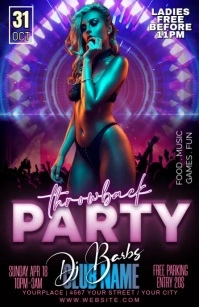 party Media Página Ancho template