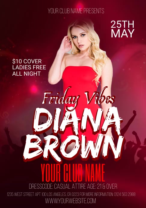 Party A5 template